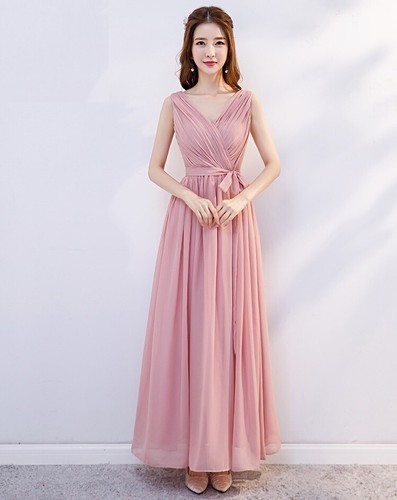 Women Fashion Long Maxi Cocktail Prom Bridesmaid Ball Gown Dress Evening Wedding - Picture 35 of 50