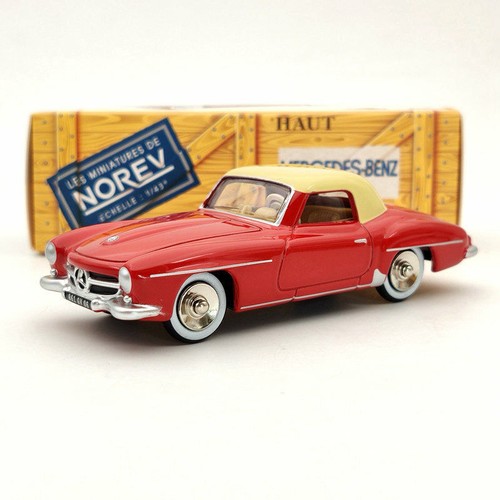 Norev Mercedes Benz 190 SL Red CL3512 1:43 Diecast Models Limited Collection - 第 1/9 張圖片