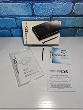 Onyx Black Nintendo DS Lite Console Box with Inserts and Stylus Pen - No Console
