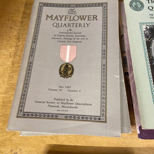 Mayflower Quarterly Lot of 26 Various Issues Years 1992-2001. (26) - Picture 2 of 4