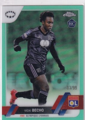 Topps Chrome Women's Champions League 2023 No. 98 Vicki Becho Rookie 83/99