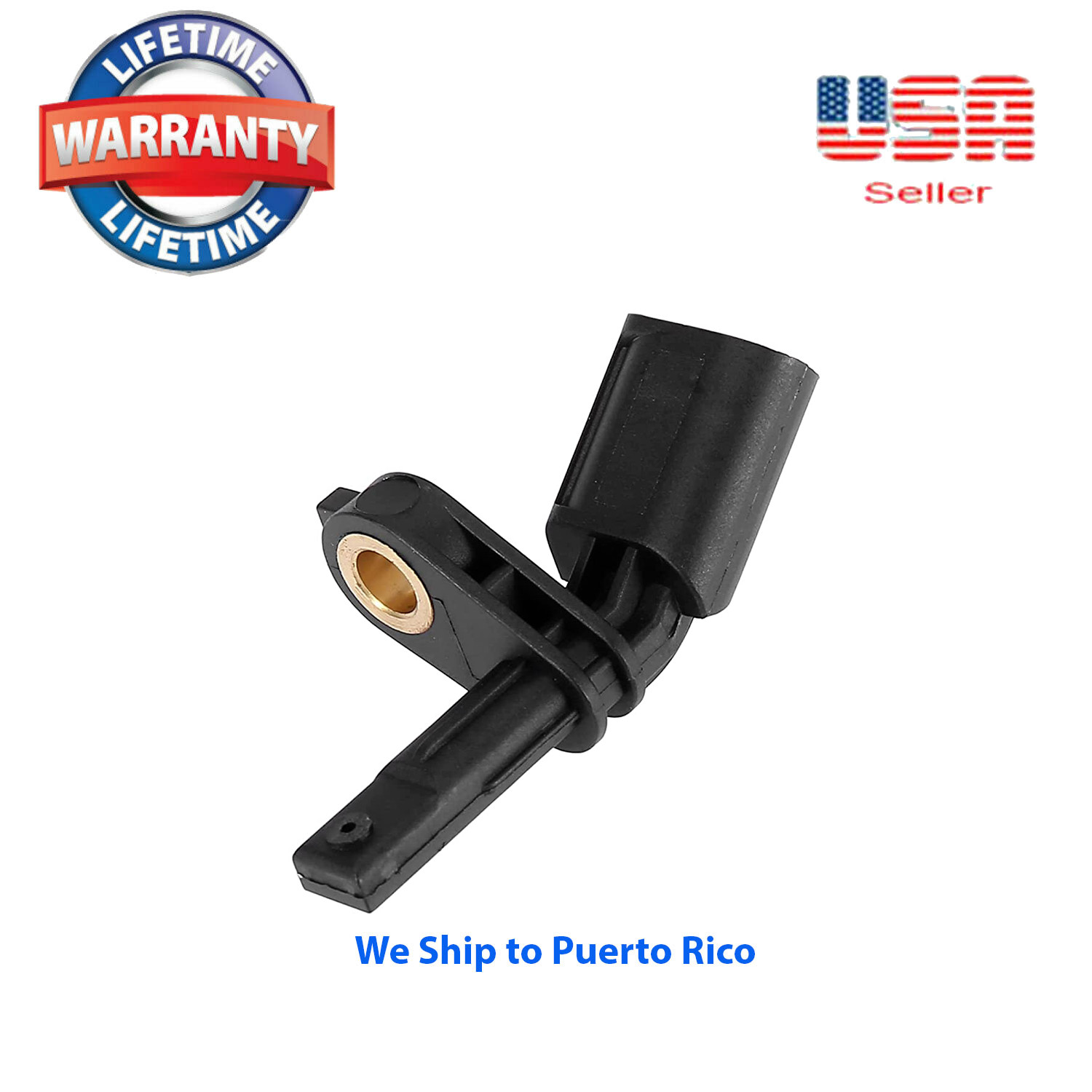 4 ABS Speed Sensor Front Rear Right & Left Fit: Volkswagen Tiguan 09-17 AWD