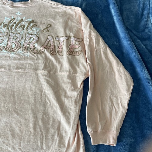 Camisa Yak & Yeti Walt Disney World Top Melocotón Brillo Pullover Spirit Jersey XL - Imagen 8 de 20