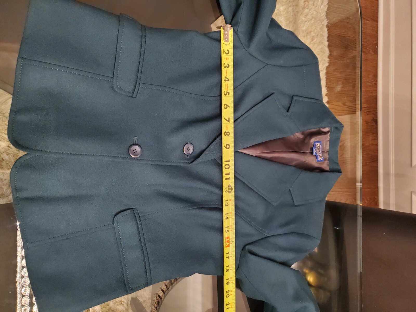 Pendleton Women's Wool Two Buttons Single Breaste… - image 10