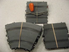 Vintage Lot of 13 Ungar HO Slot Track with Eldon Push Button Controller UNTESTED