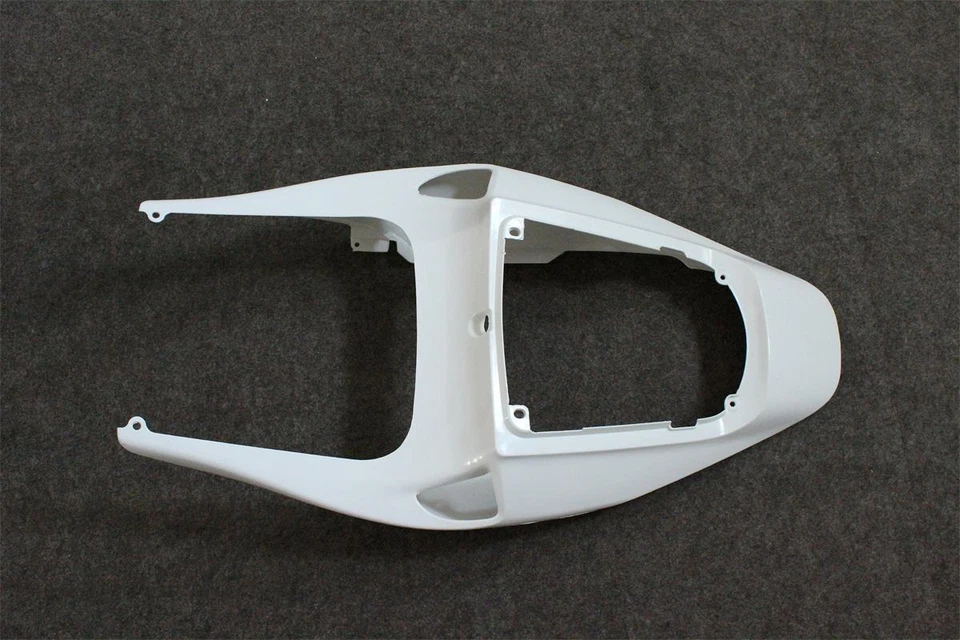 Kit de carenado de carrocería moldeado blanco SIN PINTAR ABS para Honda CBR 600RR 2005 2006 Foto 3 de 4