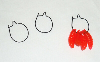 10 Stück Maggot Clip Madenring Madenclip Ø18mm  Medusa Rig