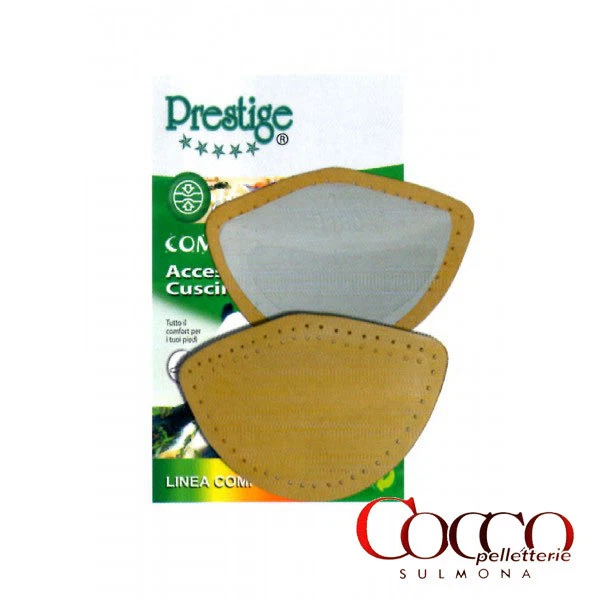 CUSCINETTO PRESTIGE IN PELLE SUPPORTO PER L'ARCO PLANTARE DEL PIEDE