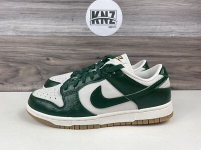 NEW Nike Women's Dunk Low LX Gorge Green Sail White | FJ2260 002