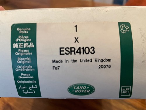 Land Rover Freelander 1 (NOT TD4) NEW GENUINE air filter ESR4103 AR3 - Picture 6 of 6