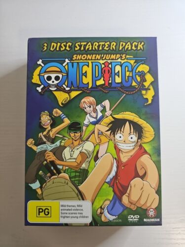 One Piece : Vol 1-3 | Starter Pack (DVD, 1999) - No Stickers  - Afbeelding 1 van 11