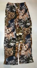ZooFleece Cat Pants Cute Cats Kitty Meow Kitten Women's Sweats Bottoms S-3X