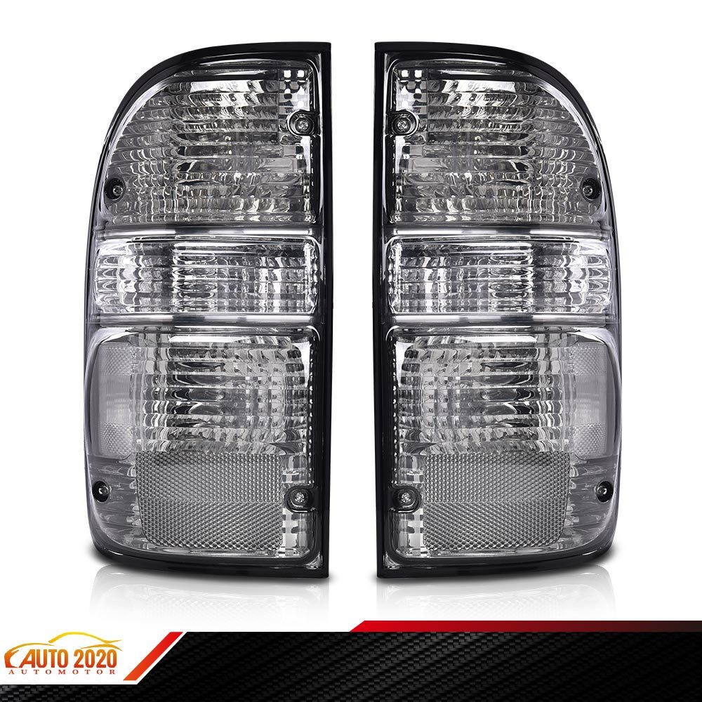 Smoke Tail Lights for 2001-2004 Toyota Tacoma Pair LH RH