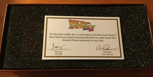 Back to the Future Part II 2 Hover Board 1.5 Scale Replica Loot Crate Exclusive - Picture 3 of 8
