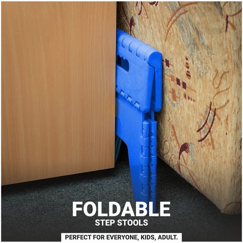ORGA Foldabl Step Stool - 9 inch For Kids & Adults (Blue) BUY 1 GET 1 FREE - Picture 4 of 6