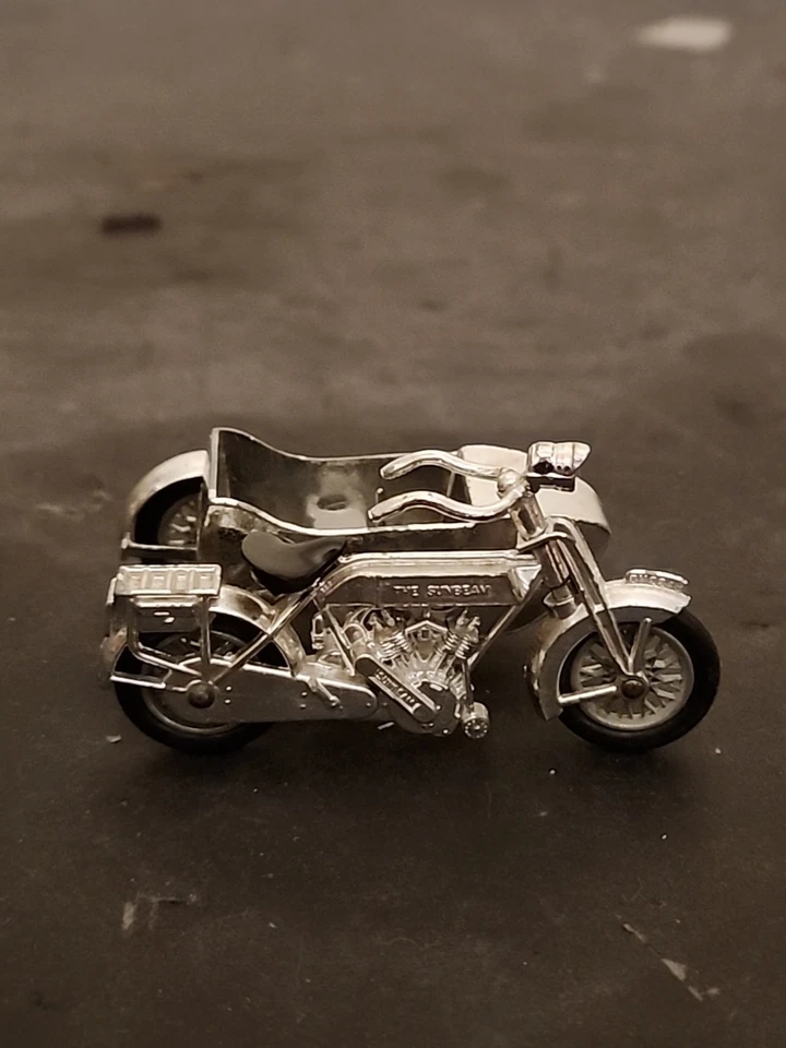 MOTO LESNEY MATCHBOX MODELOS DE ANTAÑO MOY 1914 SUNBEAM CON SIDECAR Foto 2 de 4