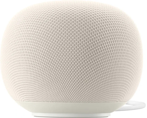 Google Home Speaker Smart Speaker Gemini Voice Assistant (Porcelain)