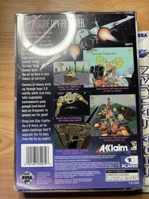 Star Fighter (Sega Saturn, 1996) Case and Manual ONLY! NO GAME