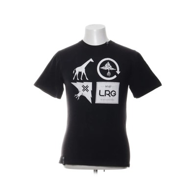 LRG, T-shirt, Größe: S, Schwarz, Baumwolle, Print, Herren #7Ca