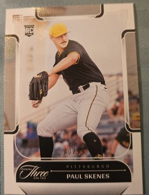 2024 Panini Three and Two Paul Skenes #31 Holo Silver /99 ROOKIE  