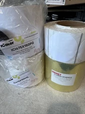 Uninet ICI475X150PG 4.75in X 150 Ft Premium Gloss  Roll Gold For iColor 250