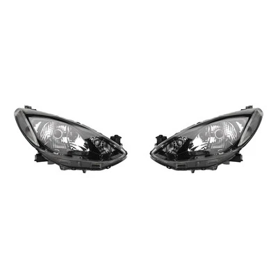 DTV Scheinwerfer links + rechts Set Halogen Front passend für Mazda 2 ab Okt/2007