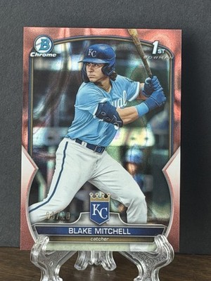 2023 Bowman Draft - Chrome Blake Mitchell #BDC-133 Rose Gold Lava Refractor /10