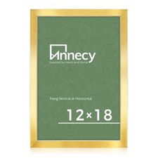 Annecy 12x18 Gold Picture Frame for Wall Decor - Classic, Elegant Design