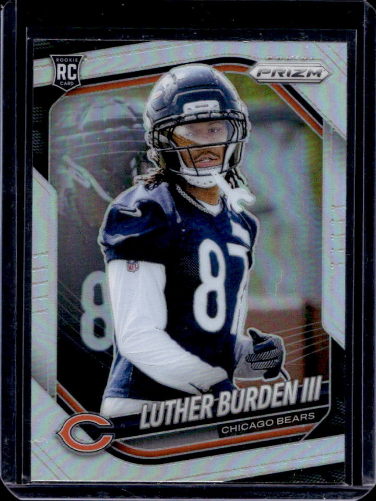 2025 Panini Prizm Luther Burden III RC Silver Rookie #331 Bears