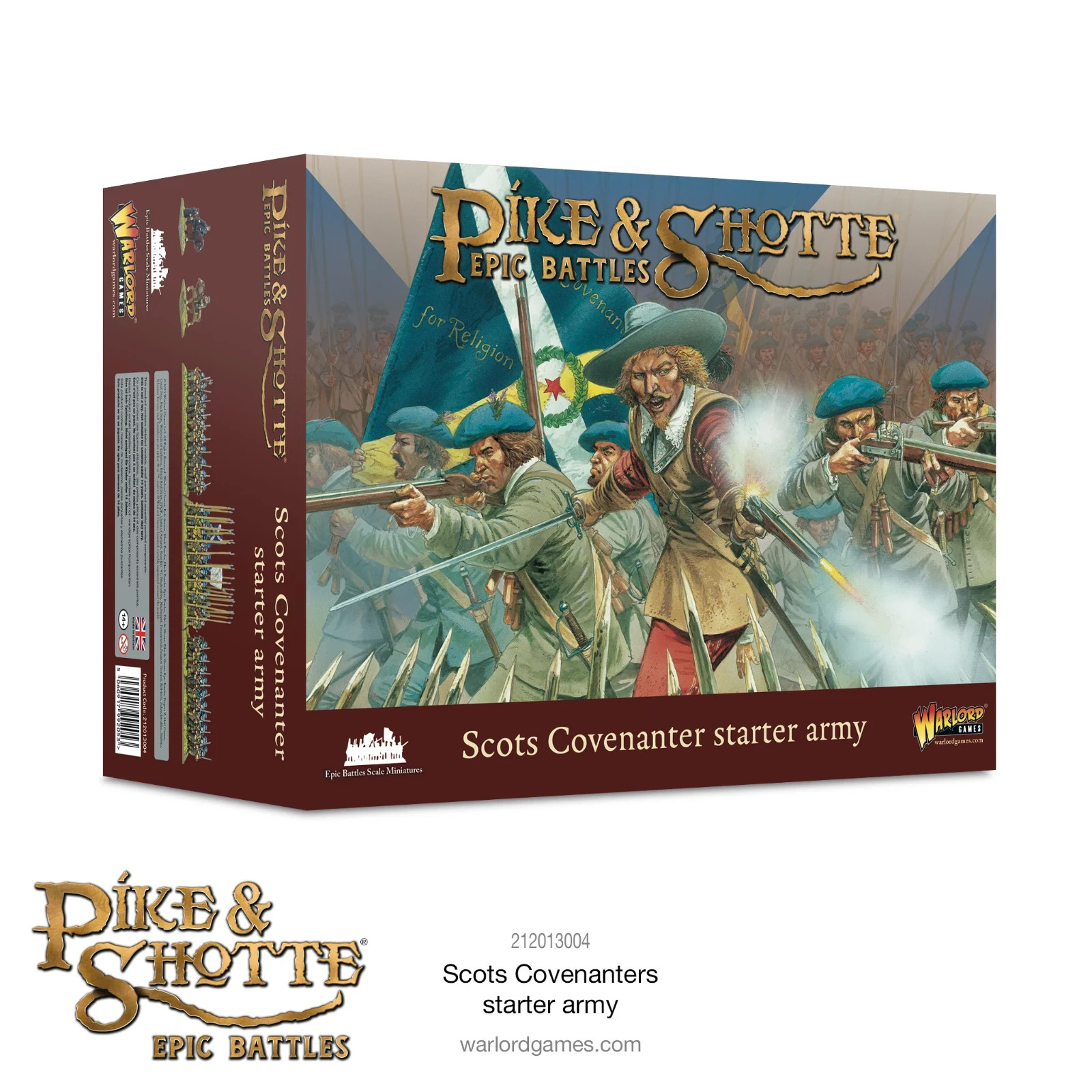 Scots Covenanter Starter Army - Brand New - Epic Pike & Shotte Warlord Games