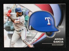 2022 Topps Series 2 Batting Helmet Commemorative Relics Adolis Garcia #BH-AG s7f