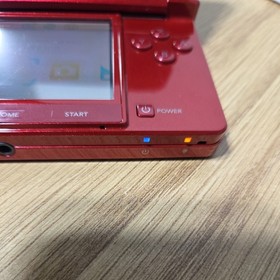 Nintendo 3DS Console Flame Red  CTR-001 Tested Authentic + Charger + Game 🎮