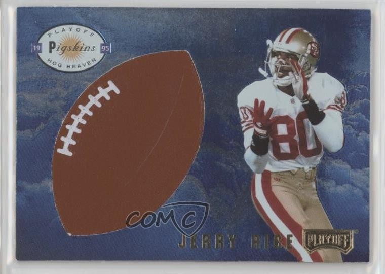 1995 Playoff Contenders Hog Heaven Jerry Rice #HH21 HOF 0rd2