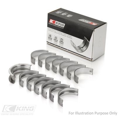 CRANKSHAFT BEARING SET MB7719SI STD - Picture 2 of 9