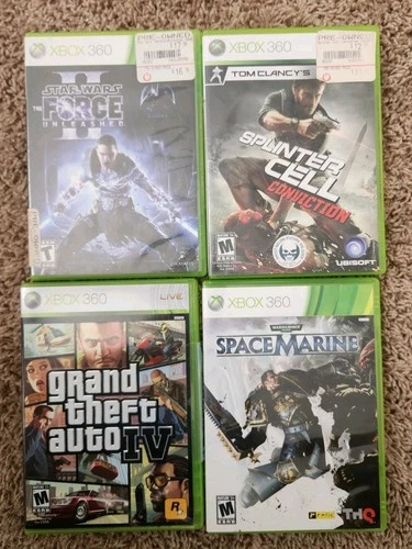 xbox 360 games bundle lot