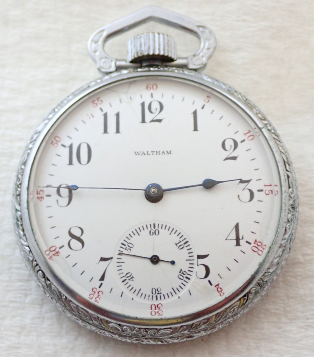 JEWEL WALTHAM 17 GRADE POCKET WATCH ANTIQUE 16s 625 - vintagewatches.pk