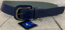 Mizuno Unisex Youth Classic Baseball Softball Belt Cut To Fit Design Royal Blue