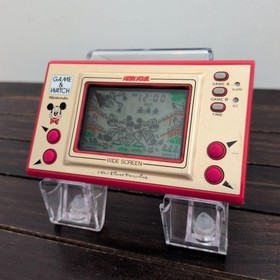 Nintendo Game & Watch Mickey Mouse Egg MC-25 Tested Working Disney Handheld Used