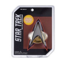 Image of Star Trek Next Generation Costume Magnetic Communicator Badge Pin- Metal Figure