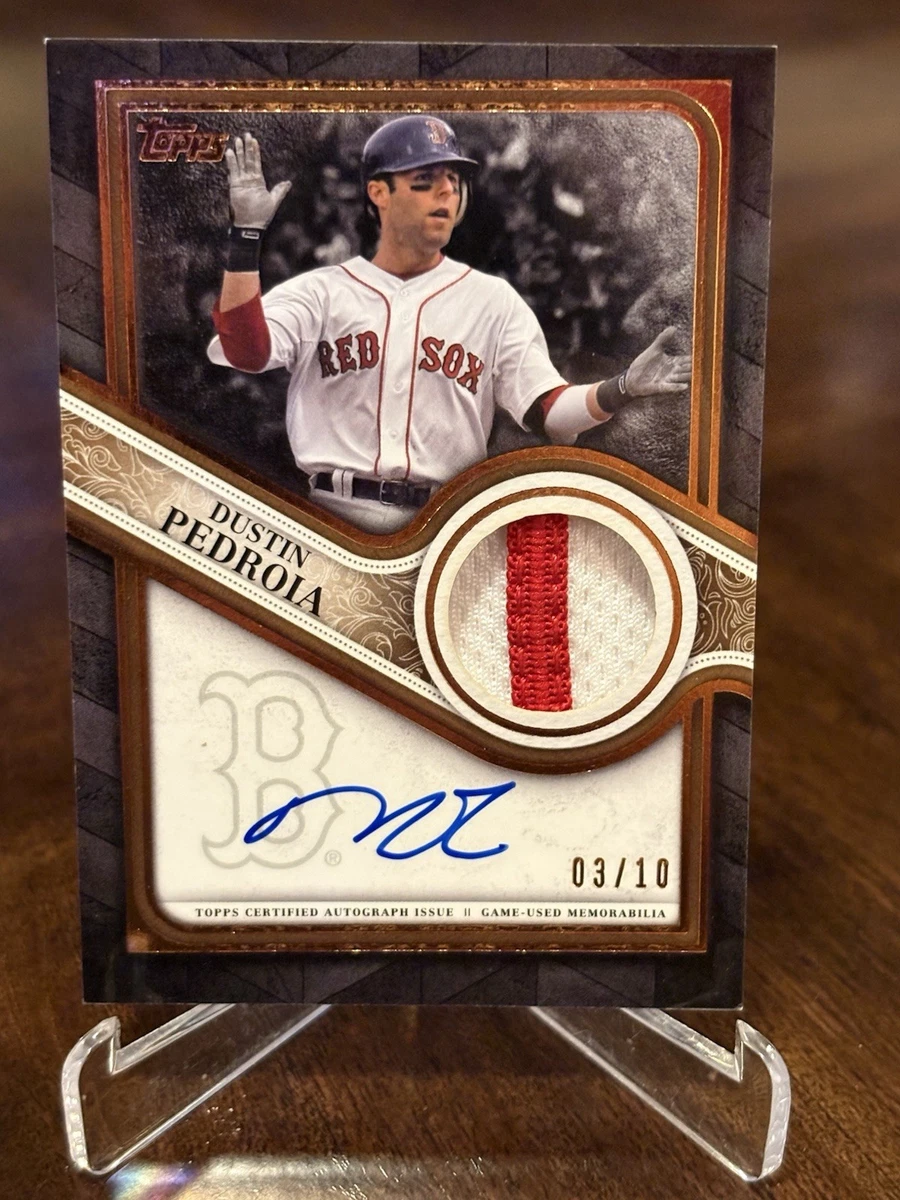 スポーツ選手 Dustin Pedroia 1/1 Autograph Patch スポーツ選手 Dustin Pedroia 1/1 Autograph Patch スポーツ選手