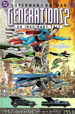 Superman & Batman Generations 2 An Imaginary Tale No.1-4 / 2001 John Byrne