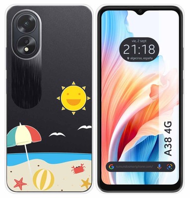 Custodia Personalizzata Per Oppo A38 – Con La Tua Foto, Immagine O Scritta – Silicone TPU Antiurto Trasparente – Regalo Unico - 3