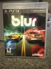 Blur (Sony PlayStation 3 PS3, 2010) CIB Complete w/Manual Activision Racing