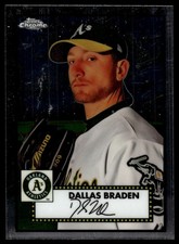 2021 Topps Chrome Platinum Anniversary Dallas Braden #563