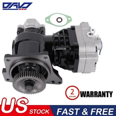 Truck Air Compressor4711302515 with Gear Compatible with Detroit Diesel DD15 DDE