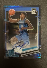 2023-24 Optic Oliver-Maxence Prosper ON CARD AUTO BLACK PANDORA /25