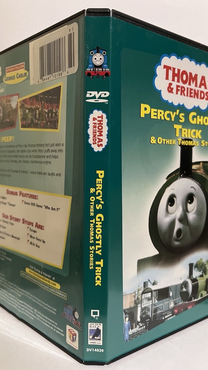 Thomas & Friends Percy's Ghostly Trick DVD 2008 Glow In The Dark