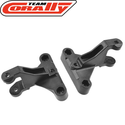 Team Corally C-00105-022 Front Bulkhead Left, Right (2) SSX-125 RC 1/12 Pan Car