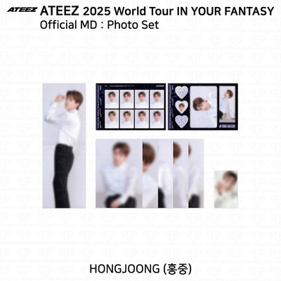 CLOSE YOUR EYES 2025 FANMEETING VIPトレカ ATEEZ 2025 World Tour IN YOUR FANTASY Official MD Photo Set