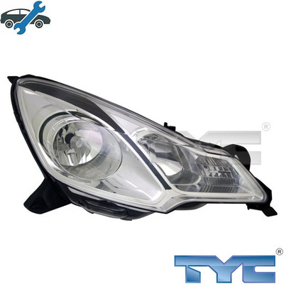 HEADLIGHT 20-12258-15-2 FOR CITROËN C3II/DS3 9HD/9HX/9HR/9HP/9HJ 1.6L 8HR 1.4L